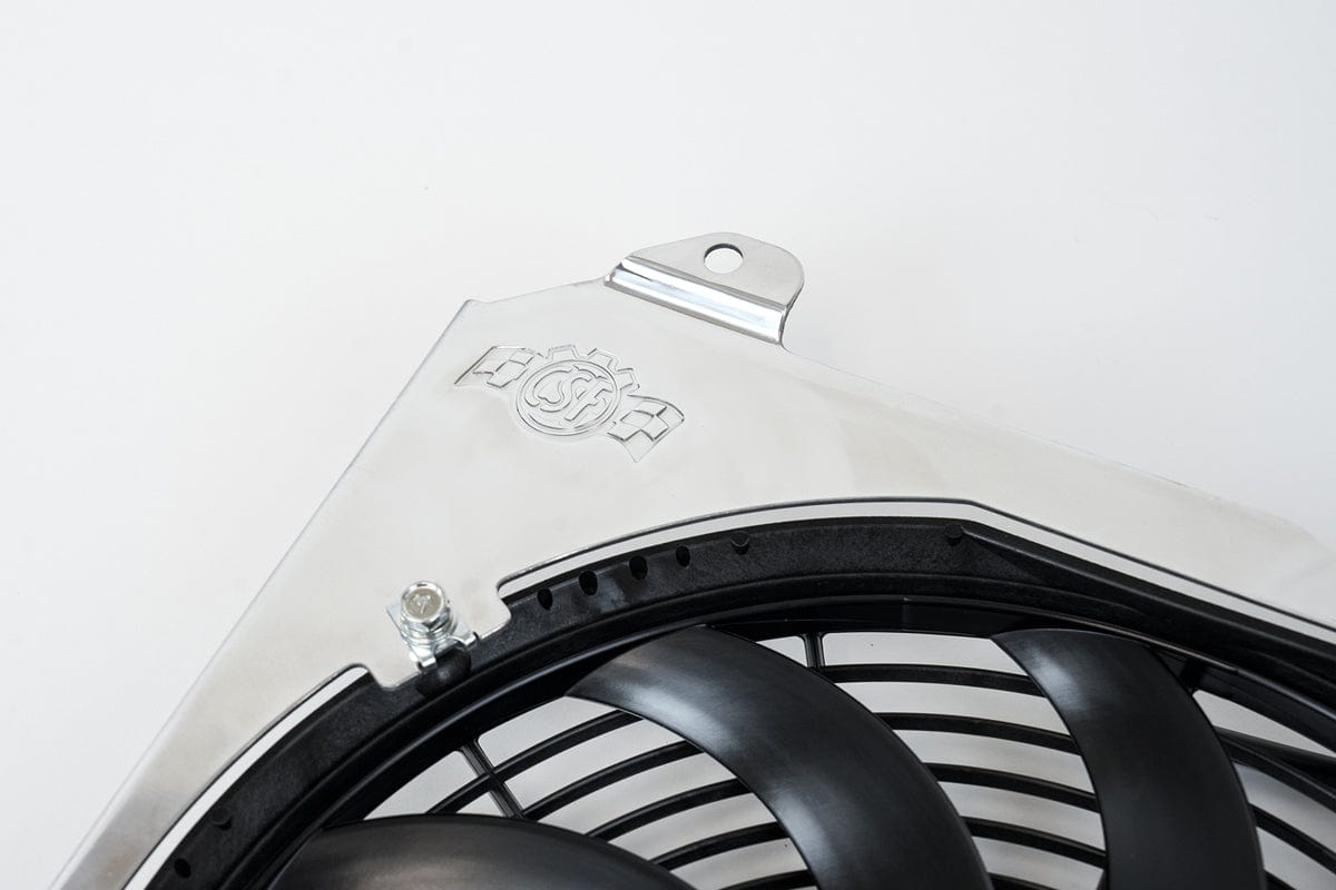 CSF Performance 92-00 Civic All-Aluminum Fan Shroud w/ 12-inch SPAL fan