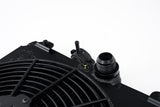 CSF Performance Universal Half Radiator - Evo 7/8/9 / 92-00 Civic - w/ SPAL Fan & Shroud - Black