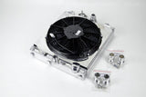 CSF Performance Universal Half Radiator - Evo 7/8/9 / 92-00 Civic - w/ SPAL Fan & Shroud