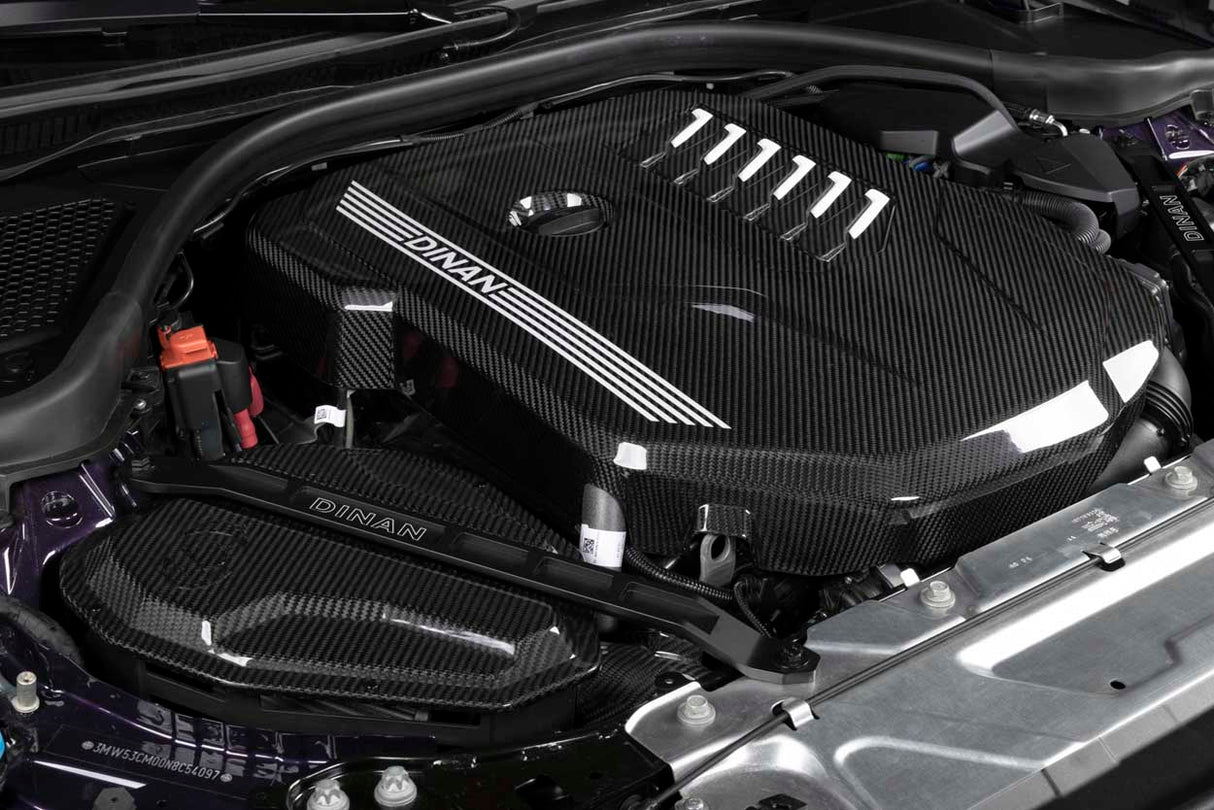 Dinan Gloss Carbon Fiber Engine Cover - BMW / G2X / G4X / B58