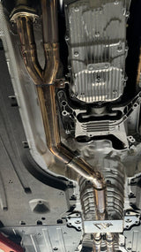 MAD BMW G87 M2 S58 Resonated Single Midpipe (Brace Included)