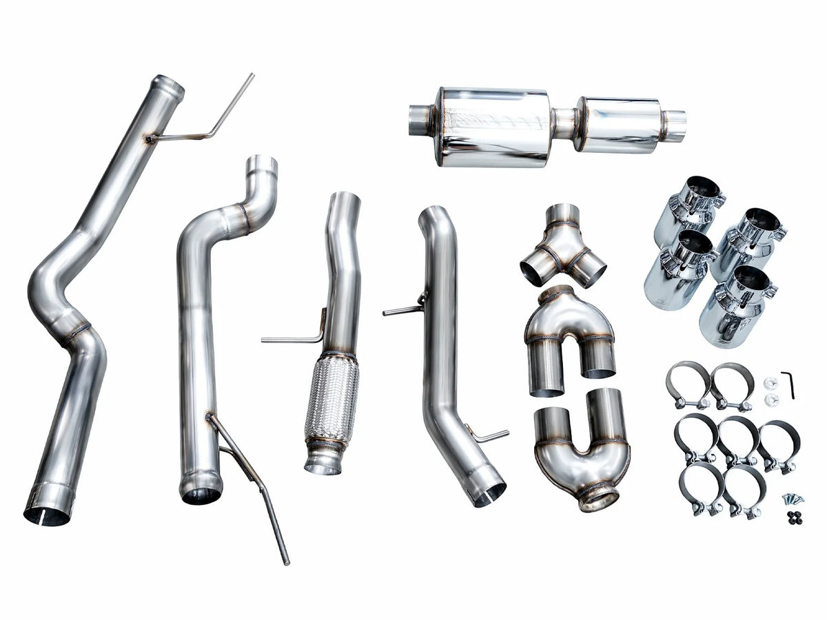 AWE 0FG Exhaust Suite for the 5.3L 2021+ Tahoe/Suburban/Yukon/Yukon X
