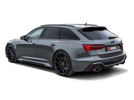 Akrapovic 2023+ Audi RS6 Avant (C8) Evolution Line Cat Back (Titanium) (Req Link Pipe Set)