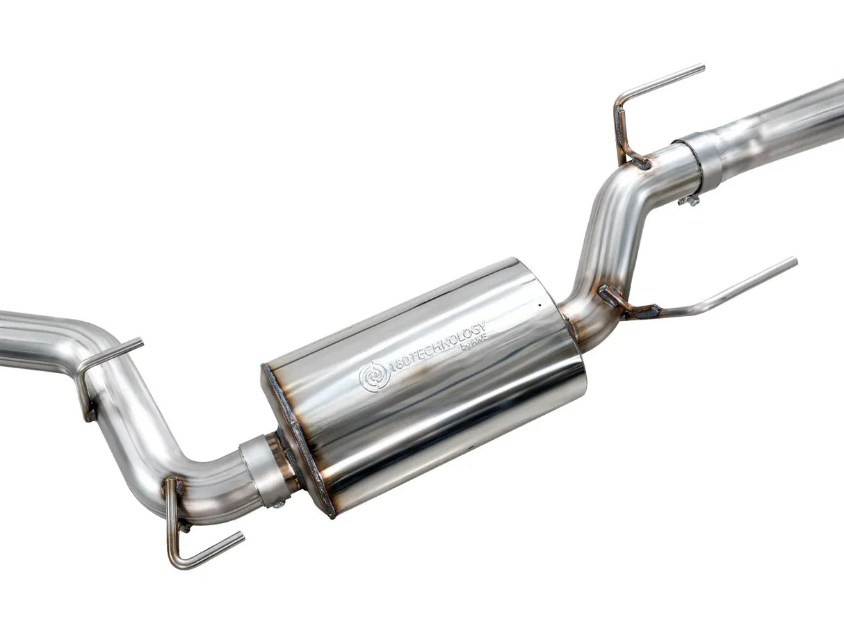 AWE 0FG Catback Exhaust w/ BashGuard - Toyota / J250 Land Cruiser / 6th-Gen 4Runner