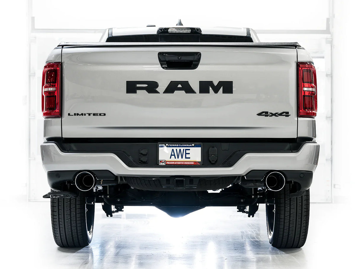 AWE 0FG Catback Exhaust for 2025+ RAM 1500 3.0TT Standard and High Output