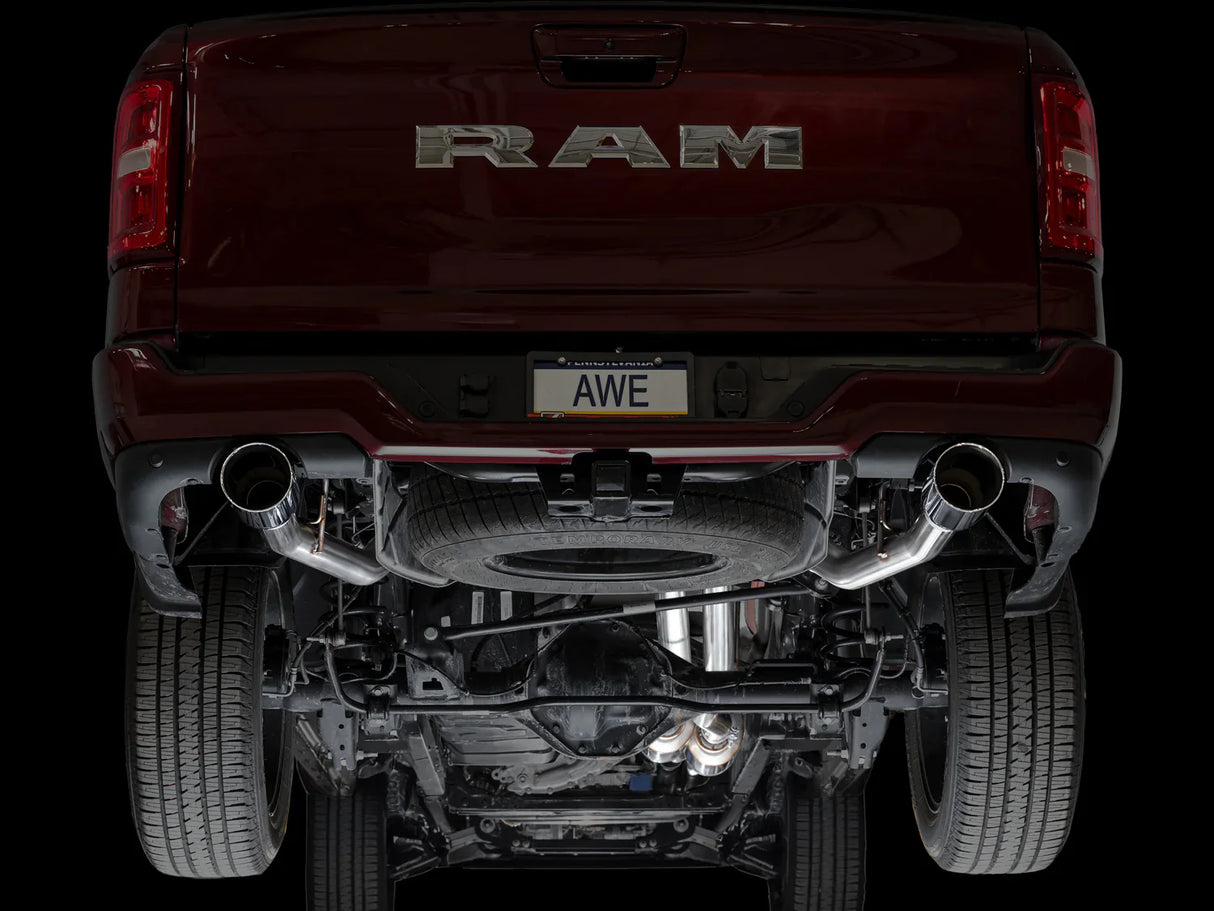 AWE 0FG Catback Exhaust for 2025+ RAM 1500 3.0TT Standard and High Output