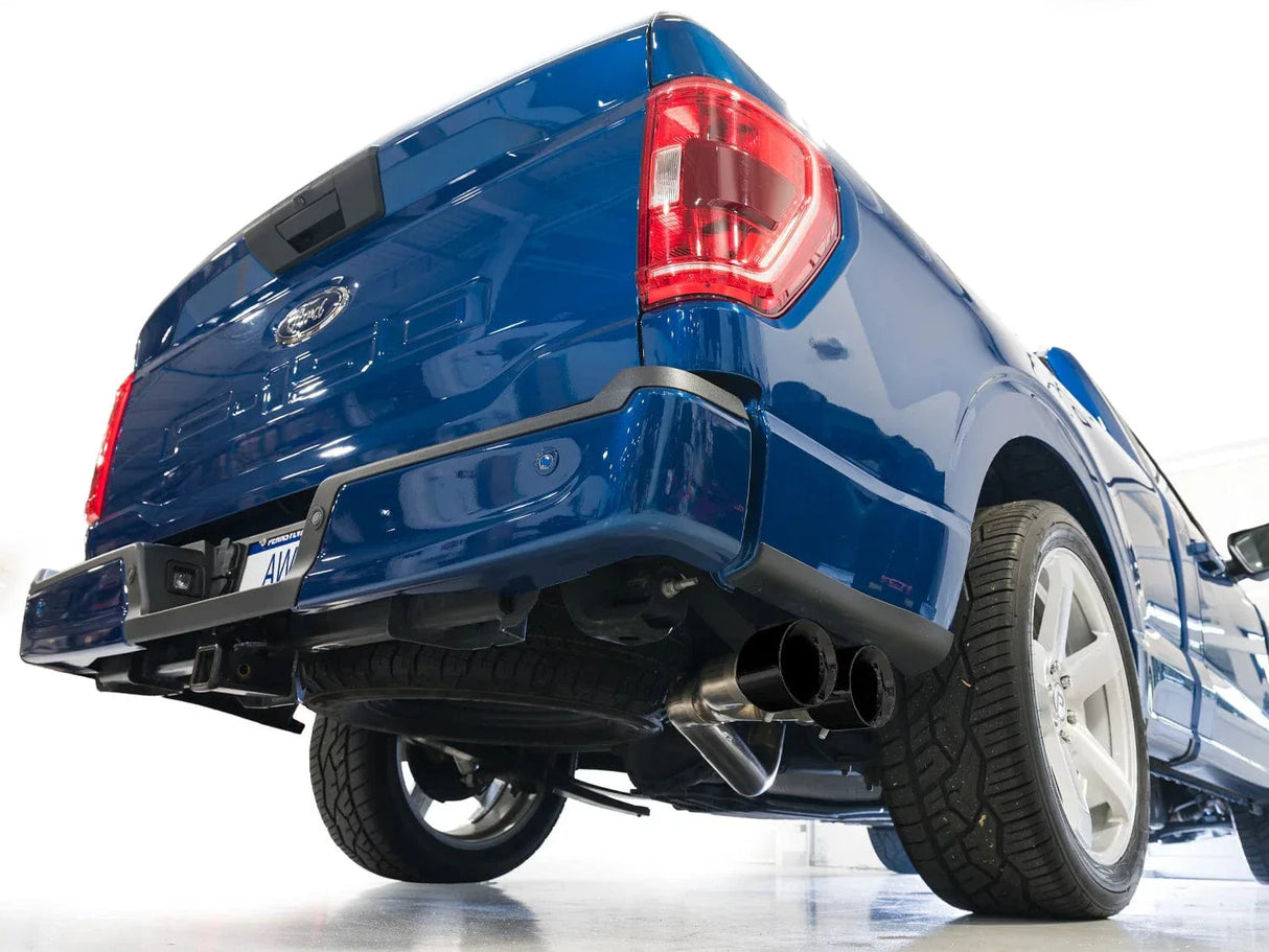 AWE 0FG Dual Side Exit Exhaust - Ford F-150 Regular Cab