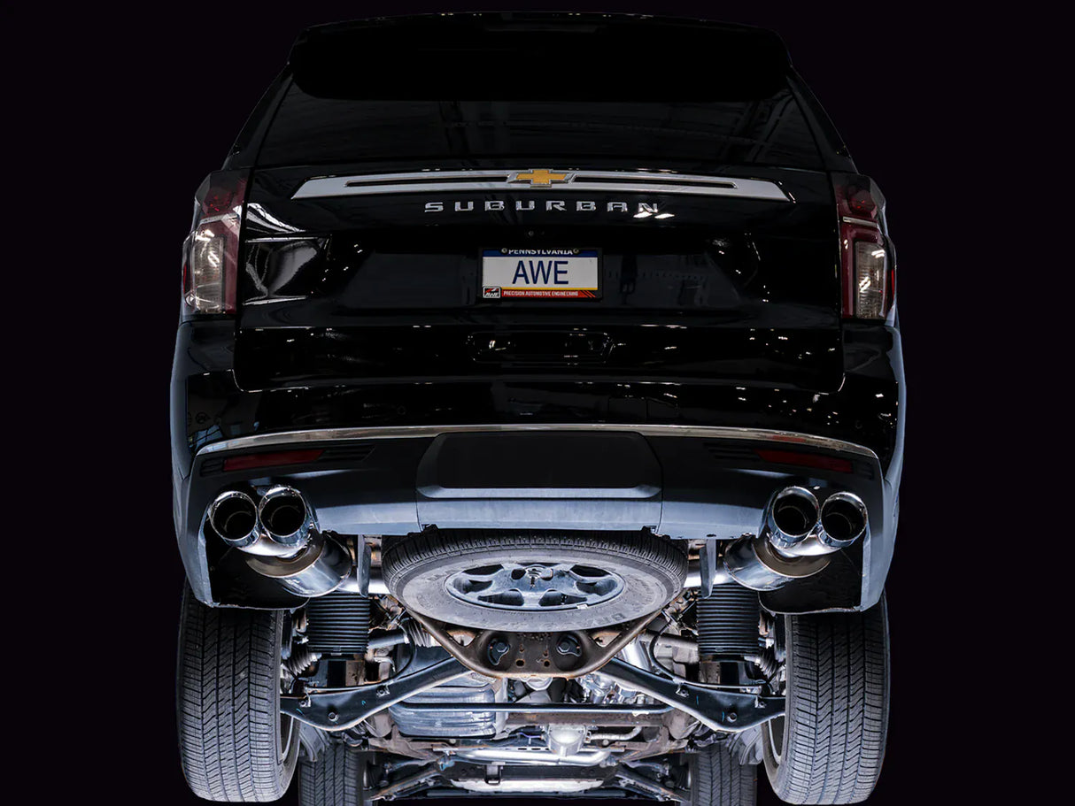 AWE 0FG Exhaust for GMT T1XX Tahoe/Suburban/Yukon/Yukon XL 6.2L