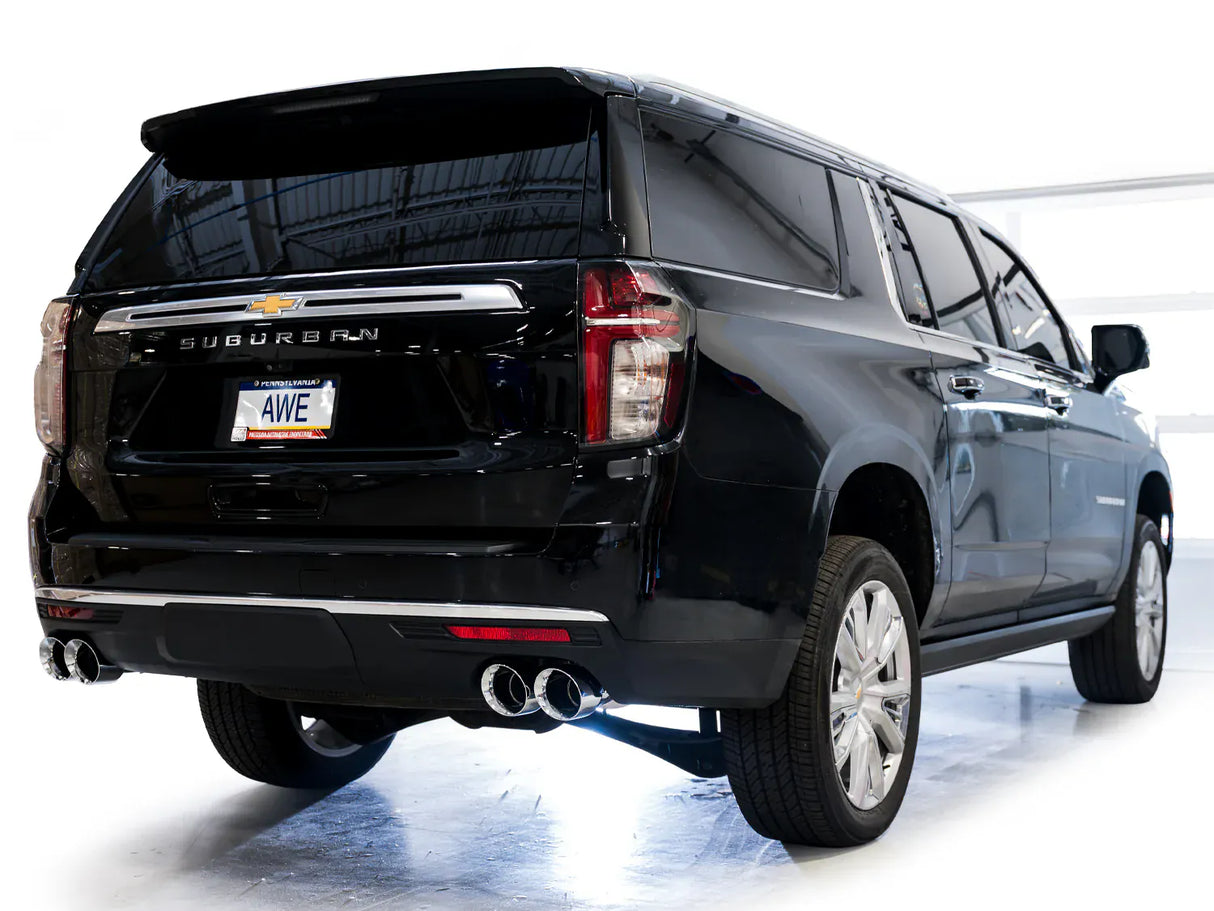 AWE 0FG Exhaust for GMT T1XX Tahoe/Suburban/Yukon/Yukon XL 6.2L