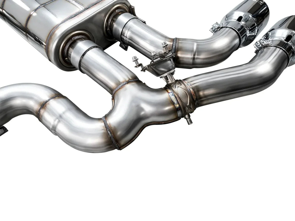 AWE Valved SwitchPath Axleback Exhaust - BMW F9X / X3 M / X4 M