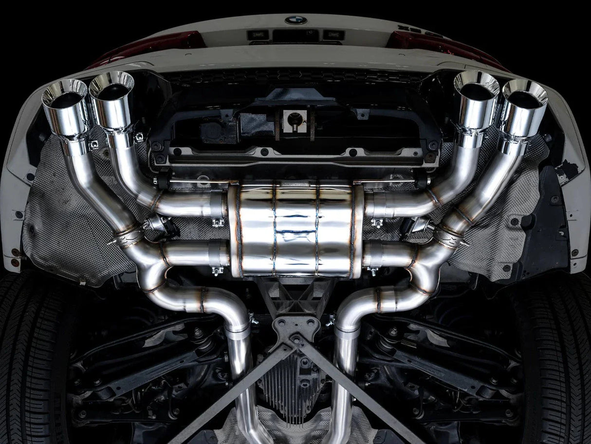 AWE Valved SwitchPath Axleback Exhaust - BMW F9X / X3 M / X4 M