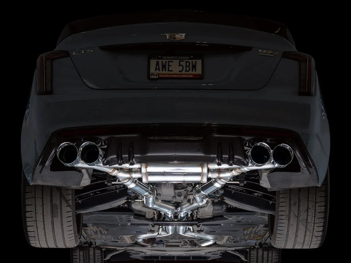 AWE SwitchPath Exhaust - Cadillac CT5-V Blackwing