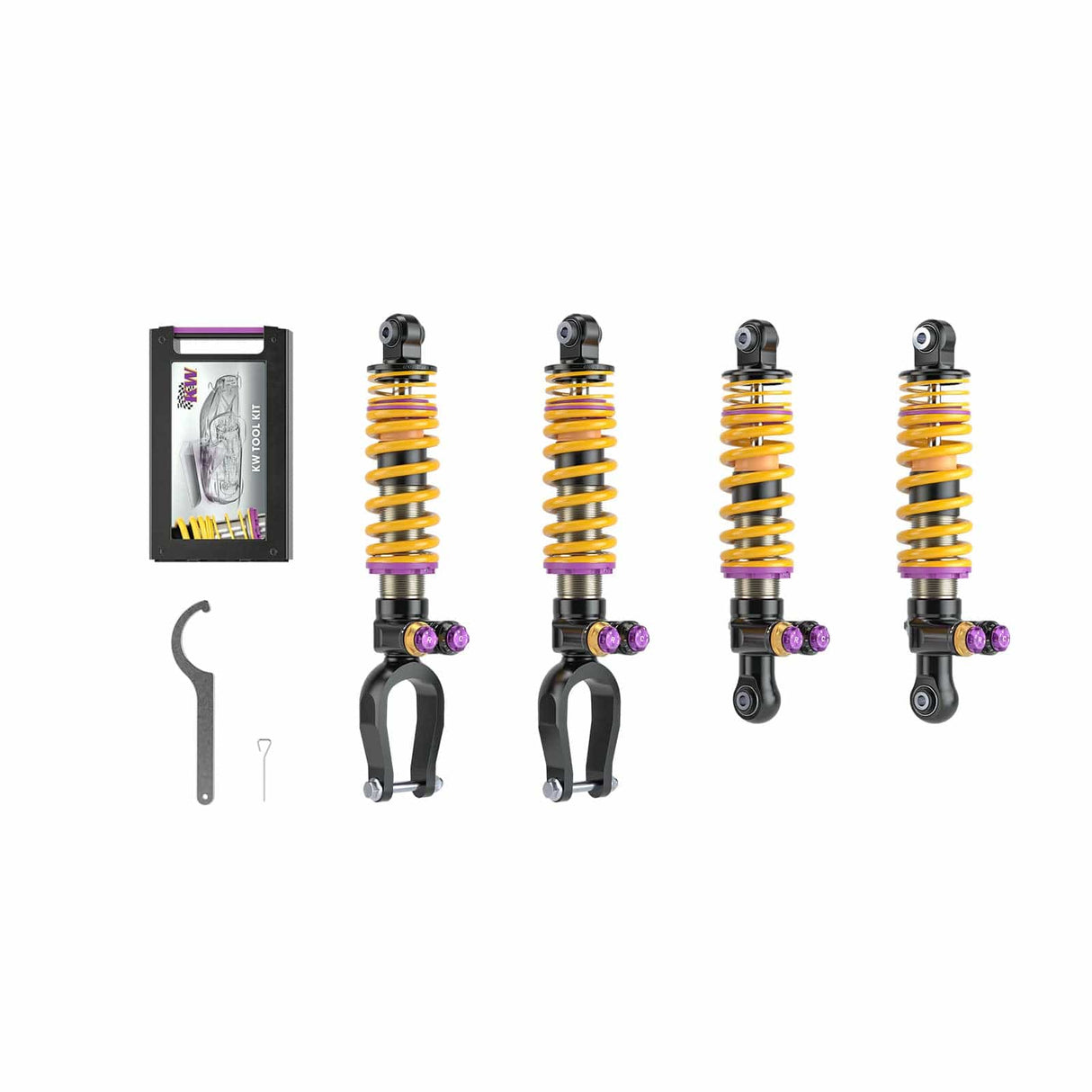 KW Suspensions KW V5 Coilover Kit - Lamborghini Huracan w/ noselift, w/o elec. dampers