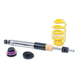 KW V3 Coilover Kit Bundle - Audi A4, S4 (B9) Sedan; A5 Coupe; Quattro; with electronic damping control