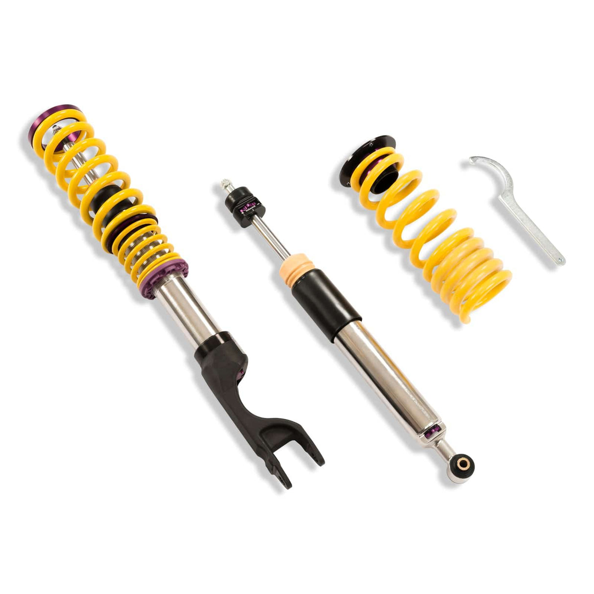 KW V3 Coilover Kit - Mercedes C Class (W205) Sedan, Coupe; 4MATIC (AWD) without EDC