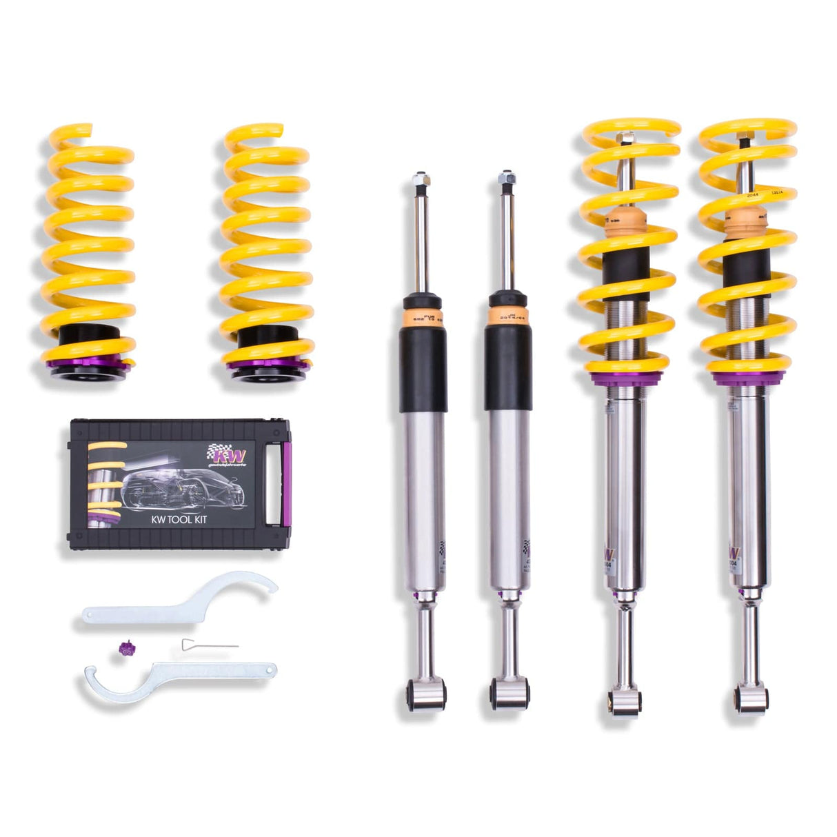 KW V3 Coilover Kit - Maserati Ghibli (M156) without Skyhook suspension, 2WD