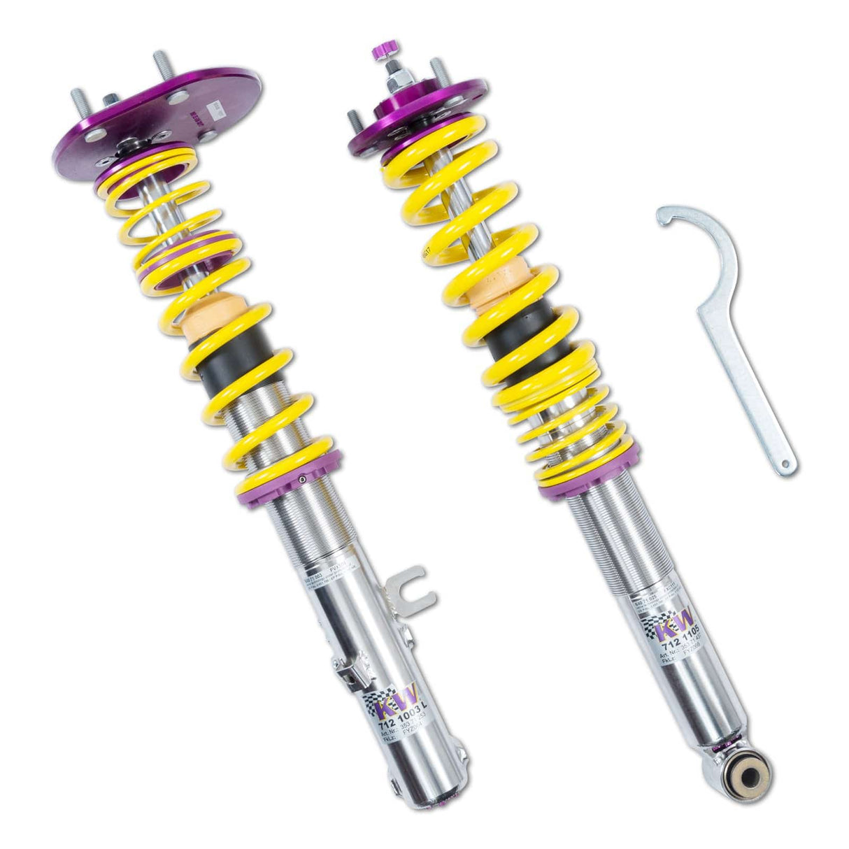 KW Suspensions KW V3 Clubsport Kit - 911 (964) Carrera 2; incl. Convertible + Targa