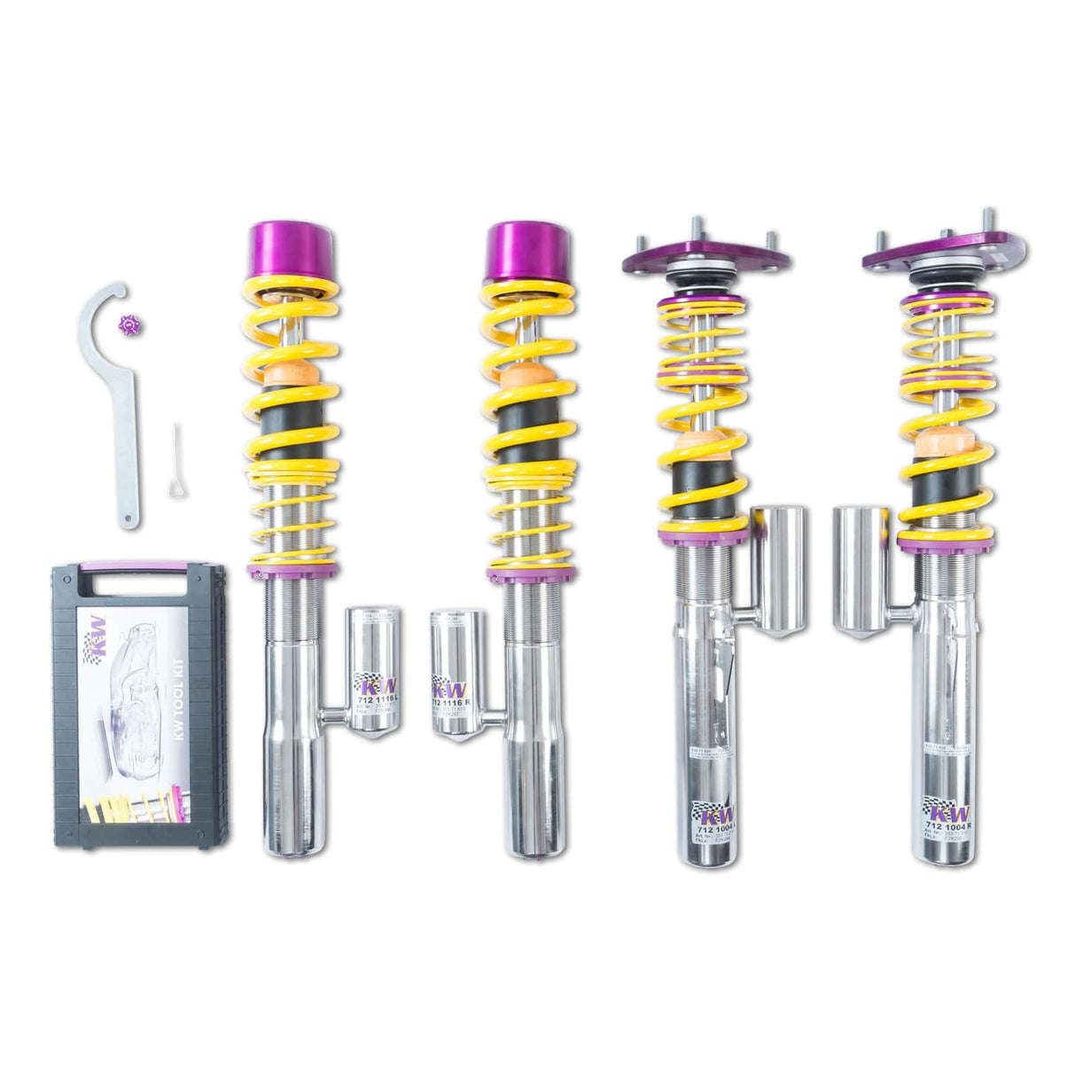 KW Suspensions KW V3 Clubsport Kit - Porsche Boxster (987) incl. Boxster S