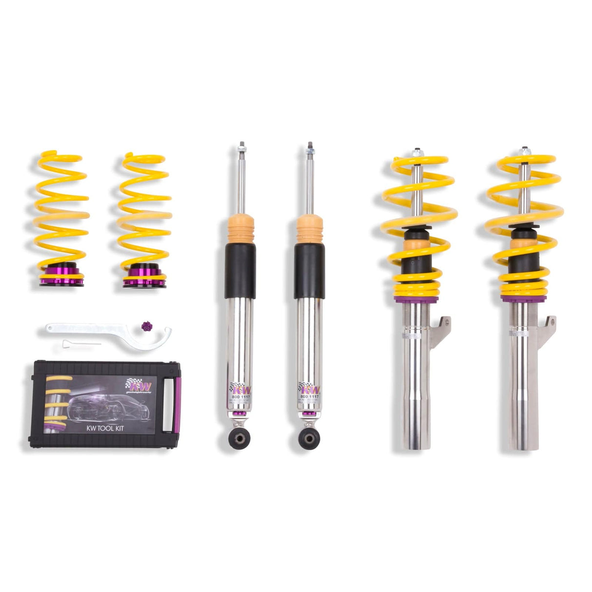 KW Suspensions KW V3 Coilover Kit - VW Beetle (16) Hatchback, 2.5L & TDI
