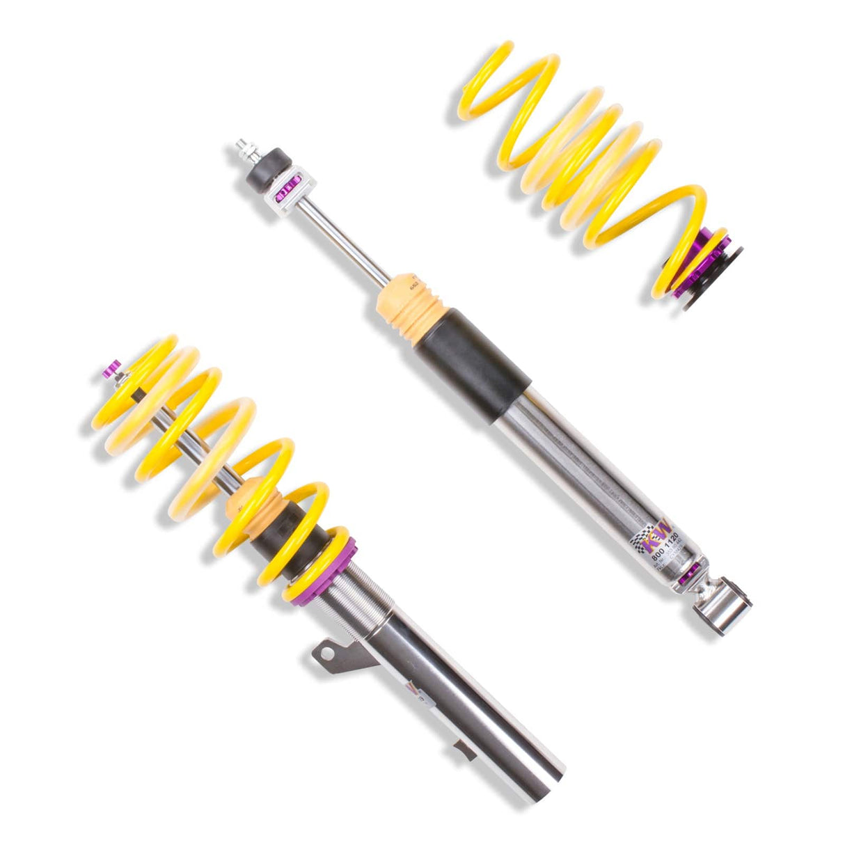 KW Suspensions KW V3 Coilover Kit - Audi A3 (8V) & Golf VII; FWD, TDI