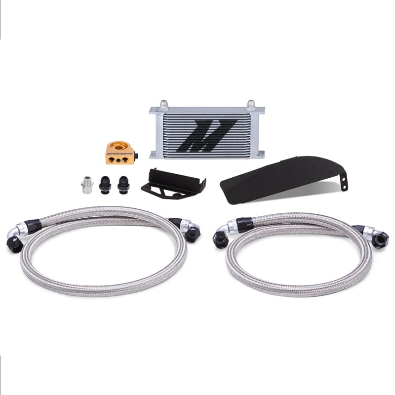 Mishimoto Honda Civic Type R Direct Fit Oil Cooler Kit, 2017-2021, Silver