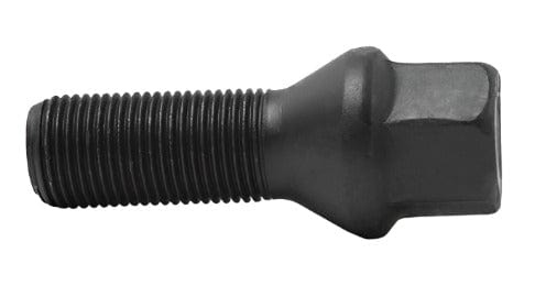 H&R Audi Ball Seat Wheel Bolts (14x1.5, Length: 39mm) - Black