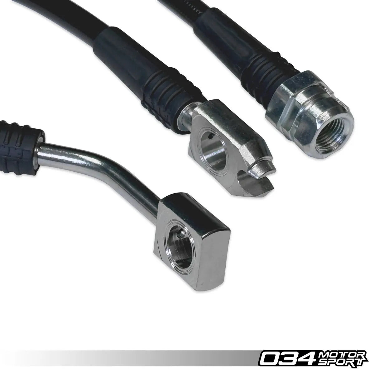 034 Stainless Steel Brake Line Kit, VW/Audi MQB & MQB EVO 2.0T (Performance Pack)