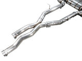 AWE Non-Resonated Performance Mid Pipes - BMW F9X / X3 M / X4 M