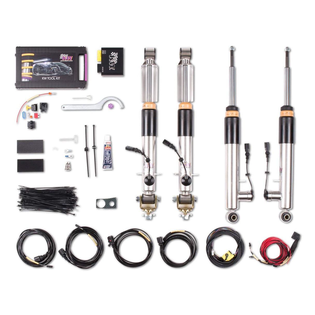 KW Suspensions KW DDC ECU Coilover Kit - Mercedes G63 AMG (W463)