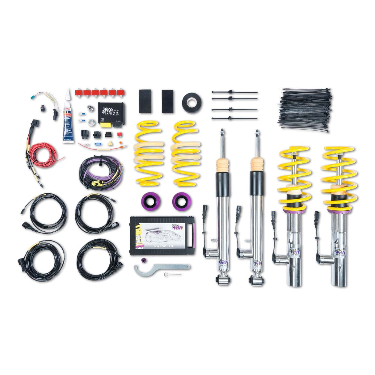 KW Suspensions KW DDC ECU Coilover Kit - VW Golf R MKVII