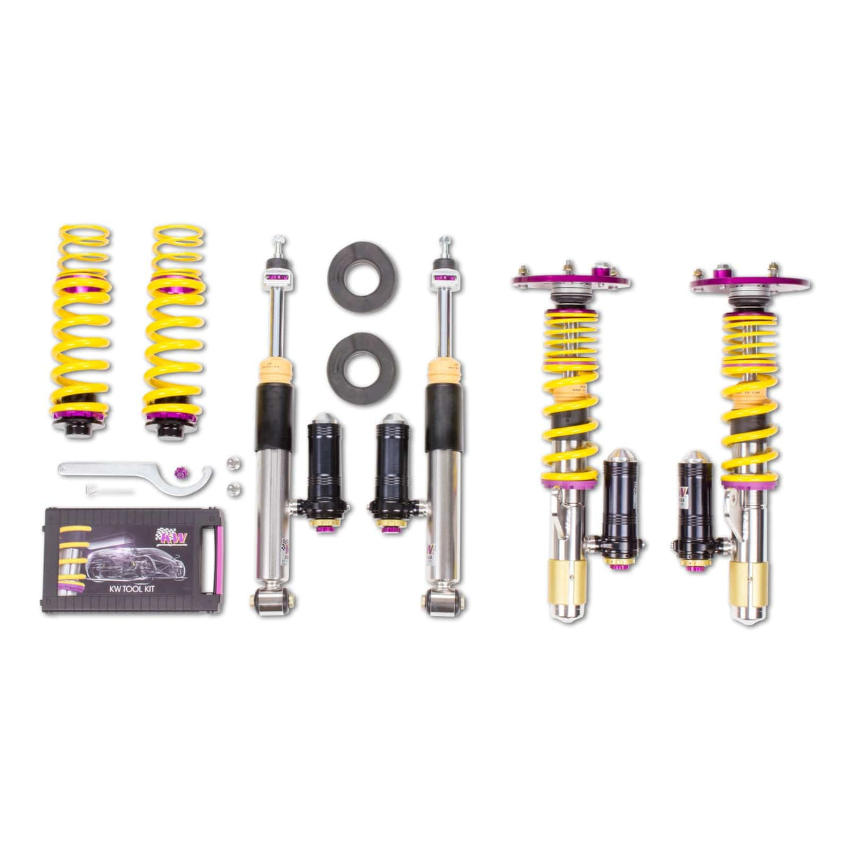 KW Suspensions KW V4 Clubsport Kit - BMW 3 Series F30 4 Series F32 2wd w/o EDC (NLA)