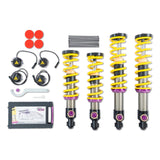 KW Suspensions KW V4 Coilover Kit Bundle - Mercedes AMG GT, GT S, GT C; Coupe; with adaptive suspension