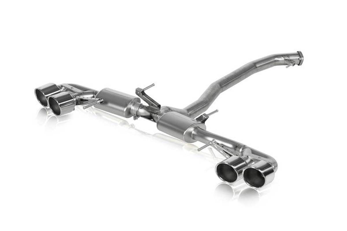 Akrapovic 08-17 Nissan GT-R Slip-On Line (Titanium) w/ Carbon Tips