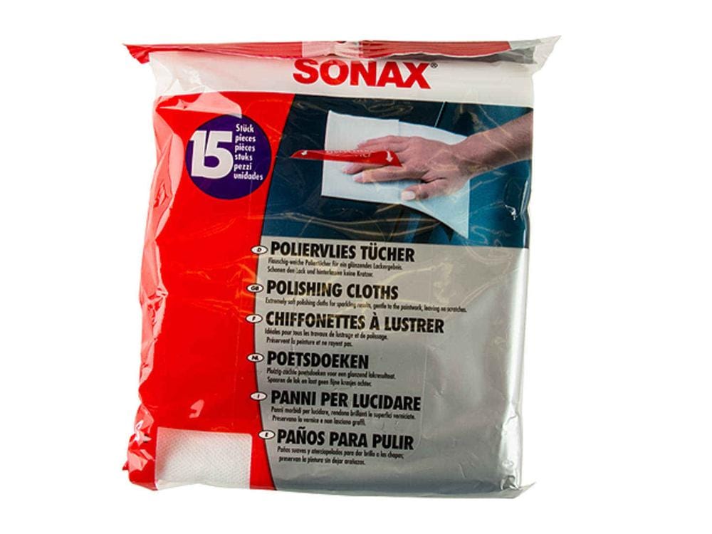 SONAX Wax and Polish Applicator Pad Polishing Cloth (15 pack)