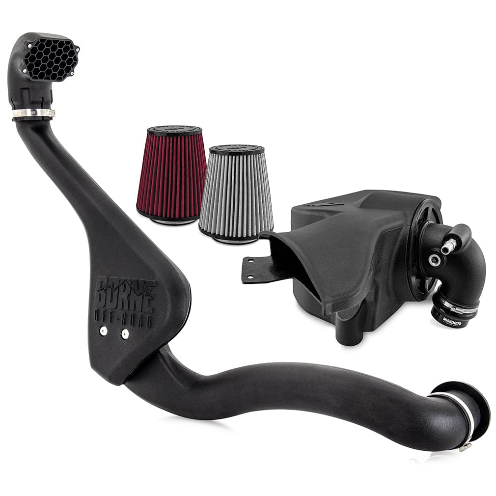 Mishimoto Performance Intake & Snorkel Bundle, Fits Ford Ranger 2.3L EcoBoost 2019+, Oiled