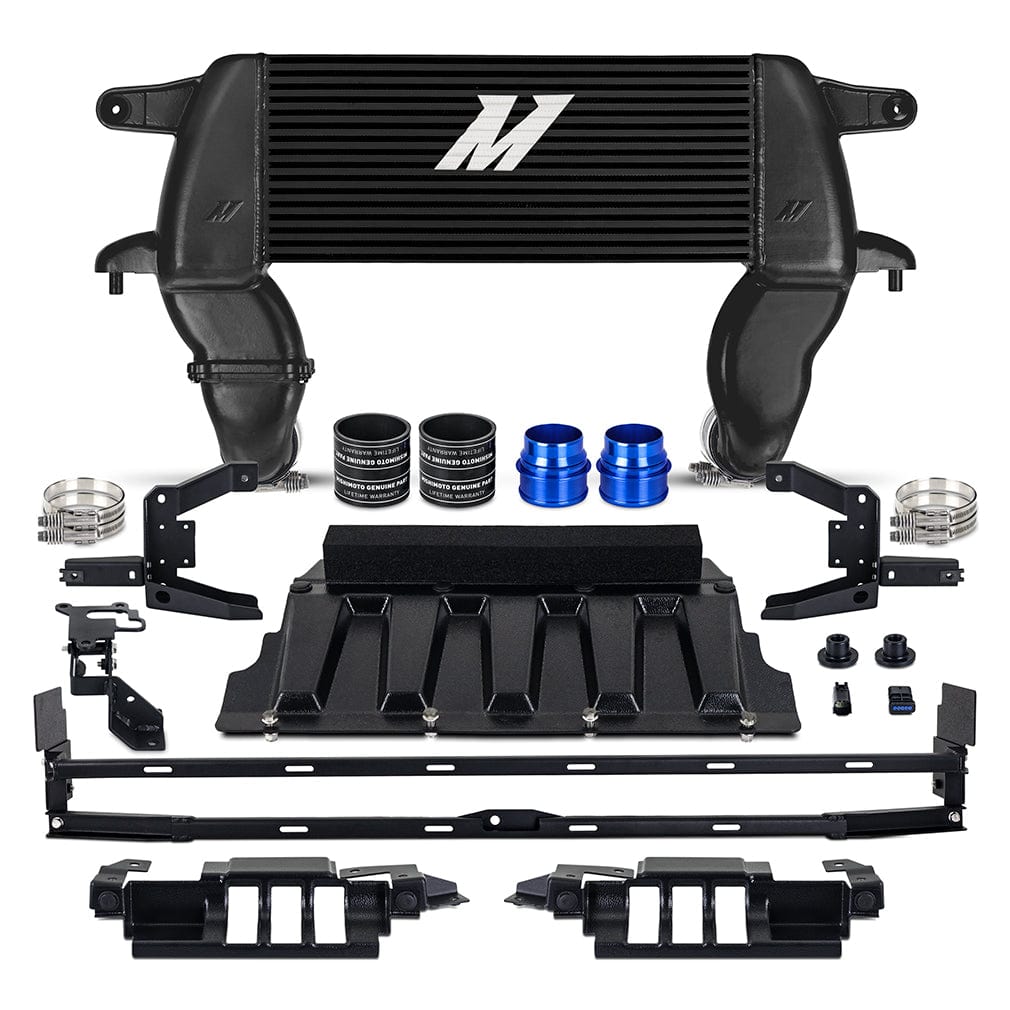 Mishimoto High-Mount Intercooler, fits 2021+ Ford Bronco 2.3L/2.7L, Black
