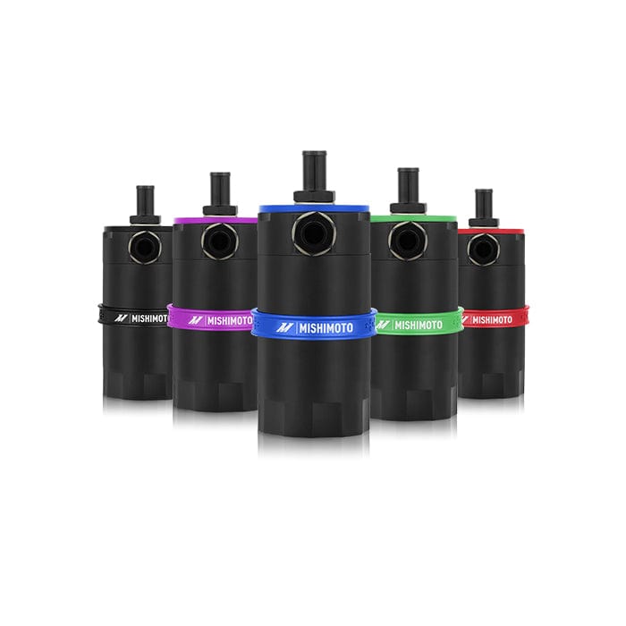 Mishimoto Baffled Oil Catch Can, Black