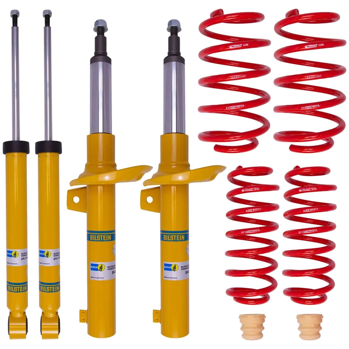 Bilstein B12 Audi A3 Quattro Front and Rear Suspension Kit