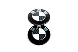 IND Carbon BMW Roundel Set (Hood & Trunk)