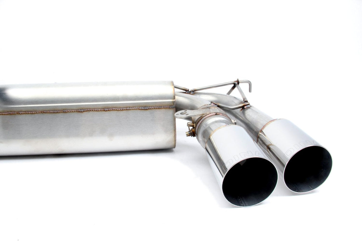 Dinan Free Flow Axle-Back Exhaust (Polished Tips) - 2015-2019 BMW X5M/X6M