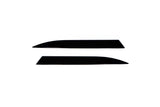 IND Painted Rear Reflector Set (Gloss Black) - BMW G01 X3 LCI M-Sport