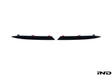 IND Painted Rear Reflector Set (Gloss Black) - BMW G01 X3 LCI M-Sport
