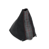 BFI MK8 GTI Manual Shift Boot - Tartain Fabric Inlay - Alcantara