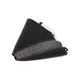 BFI MK8 GTI Manual Shift Boot - Tartain Fabric Inlay - Alcantara