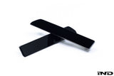 IND Painted Rear Reflector Set (Gloss Black) - BMW G87 M2