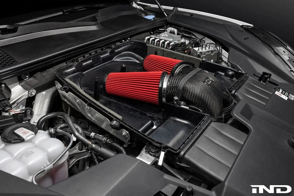 Eventuri 4.0TFSI Twin Turbo V8 Black Carbon Intake System 2025+ - Porsche / Lamborghini