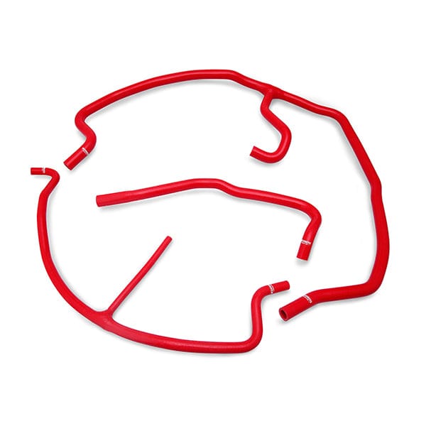 Mishimoto 09-14 Chevy Corvette Red Silicone Ancillary Hose Kit, Red