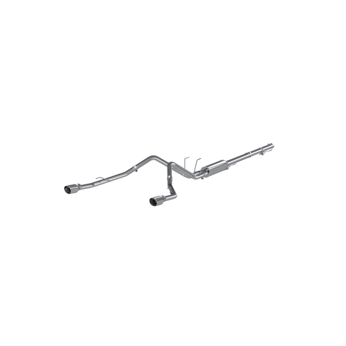 MBRP 2009 Dodge Ram 1500 5.7L Cat Back Dual Split Rear (T409)
