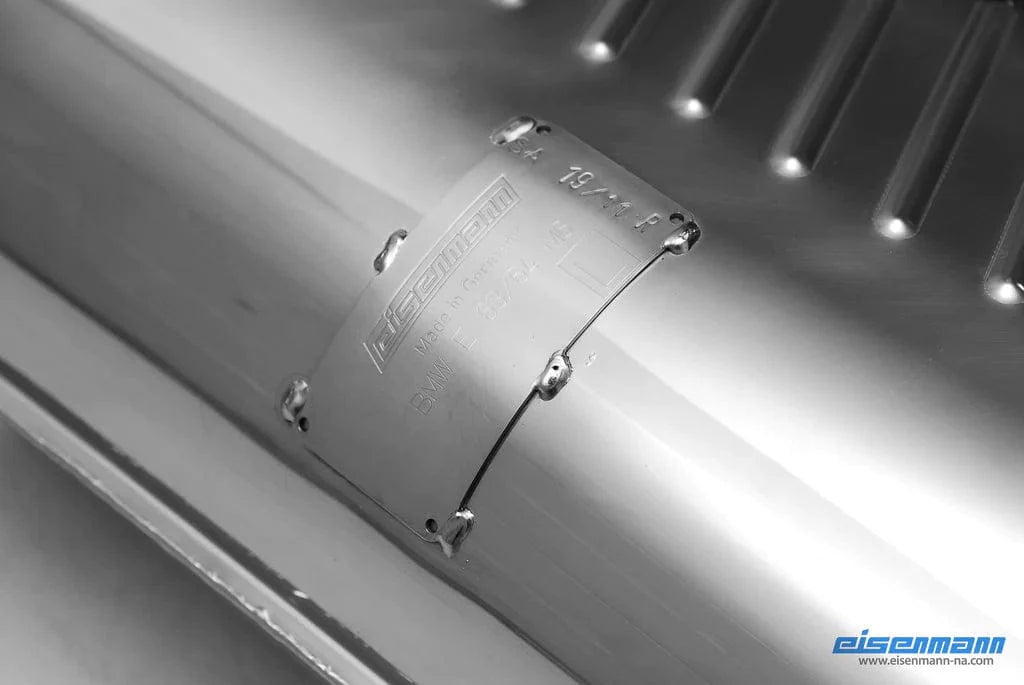 Eisenmann E63/E64 M6 Sport Exhaust (4x120x77mm Oval Tips)