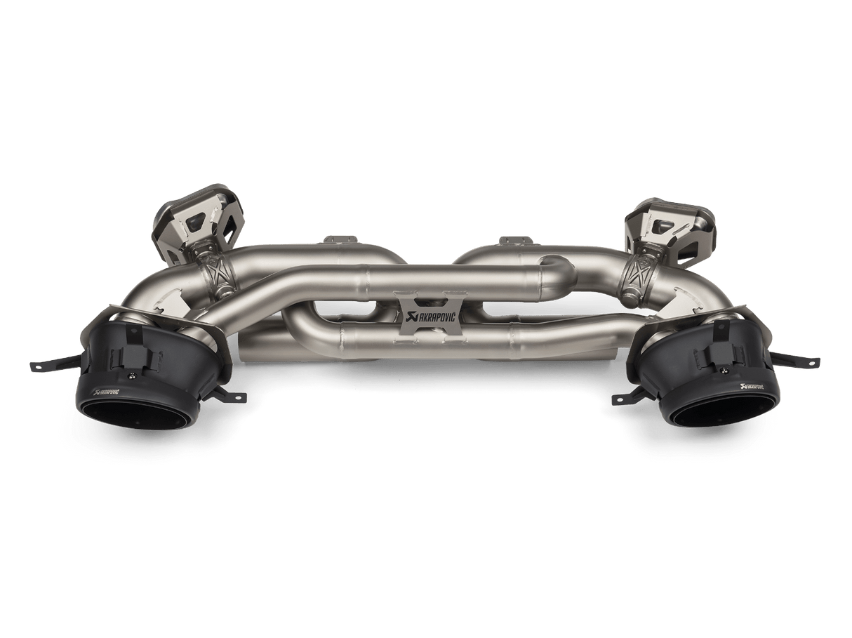 Akrapovic Slip-On Line Titanium Exhaust - Porsche / 992.2 / Carrera / T / S / 4S / Cabriolet / Targa / Dakar